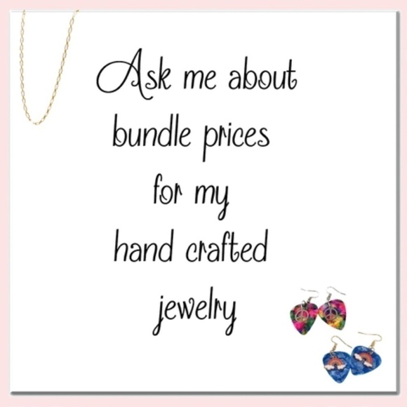 HANDCRAFTED Drop Earrings Angel Wings Always in My Thoughts - Picture 6 of 6
